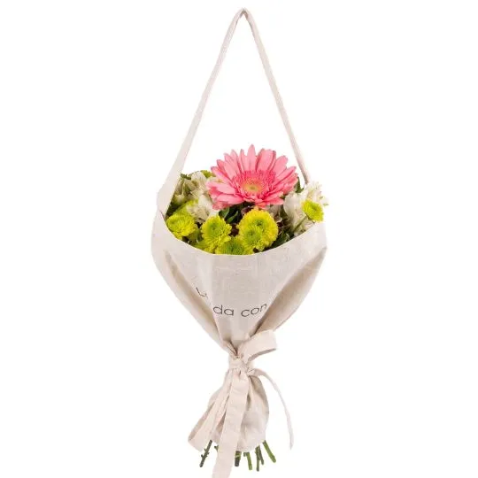 Bolsa de flores variadas